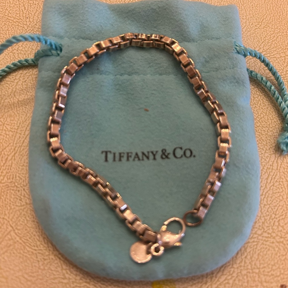 Tiffany Sterling silver Venetian Link bracelet